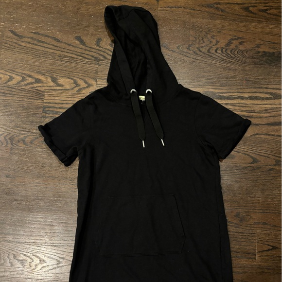 Calvin Klein black hoodie dress - Picture 2 of 3